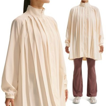 Nike As W Nsw Ls Pleated Mini Dress 連身裙 女款 奶油米色 IF0559-103