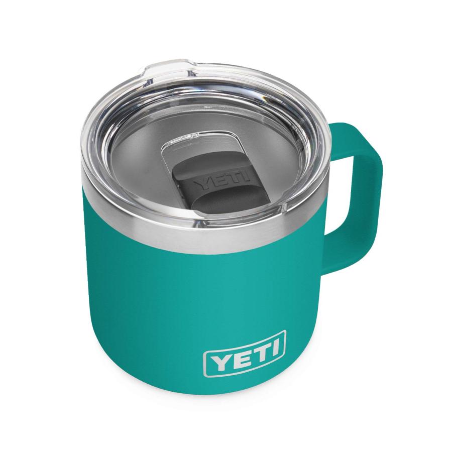 YETI RAMBLER 14oz Aquifer Blue イエティ ランブラー 14オンス マグ アクイファーブルー