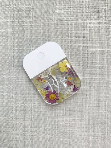 【DIY押花噴霧瓶－款】自訂名字 客製化 消毒瓶 防疫用品