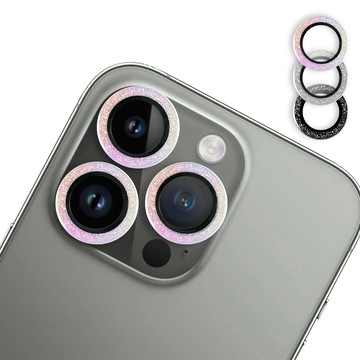 Timo iPhone 16 Pro Max /16 Pro /16 Plus /16 /16e 系列 星塵閃鑽 鏡頭玻璃保護貼環