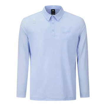 DESCENTE GOLF 迪桑特 COOLINGY-COLLARED LONG-SLEEVED T-SHIRT 男士 高爾夫長袖POLO衫