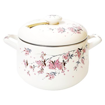 FUJIHORO 富士琺瑯兩手鍋 SW-22DW 4.8L 湯鍋 日本產  22cm  1個