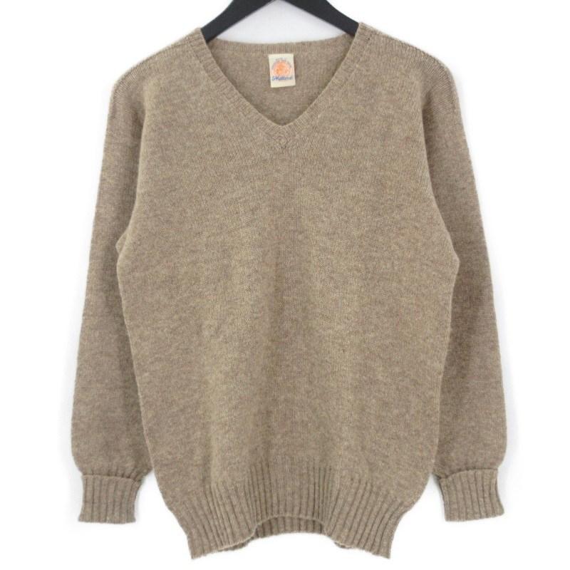 アンダーソンエベレストシェツトランドウールニットセーター