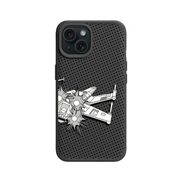 iPhone 15 SolidX 黑 - 迪士尼-星際大戰 Star Wars - POP X戰機