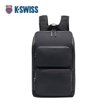 K-SWISS 雙肩包 BAG KC7513MSBP55 後背包 男款女款 黑色 BG648-008
