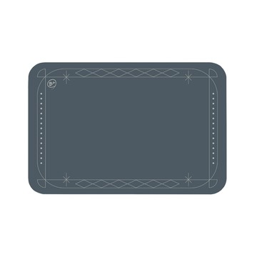 【B+】瞬吸 軟式珪藻土吸水地墊 邊境系列 60x40cm 藍境