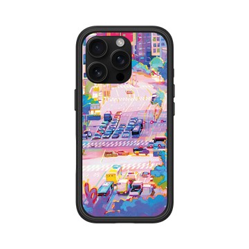 iPhone 16 Pro Mod NX 黑 - Jop Dong Sa Ni - 流動的霓城