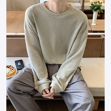 台灣出貨 韓系 針織衫 長袖T恤男 男女同款 男打底衫 黑色毛衣 保暖毛衣 針織毛衣 針織長袖 冬季毛衣 男毛衣