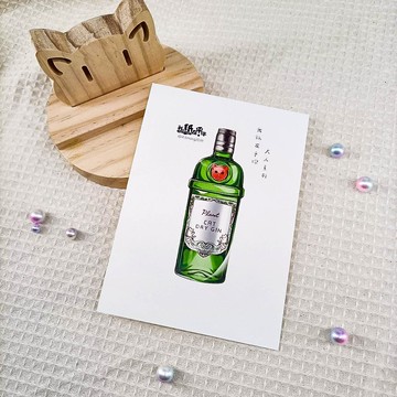 ME183-l03我紙在乎你百喵萌(大人系列)明信片_postcard