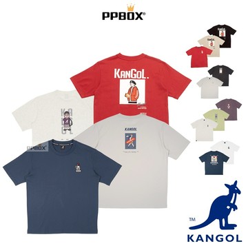 KANGOL 袋鼠 小男孩 短T 限定款 65251023 時尚 T恤 短袖 上衣 衣服 情侶裝 涼感 日韓穿搭