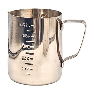 FANCY LIFE 拉花杯 600ml 304不鏽鋼材質  銀色  1個