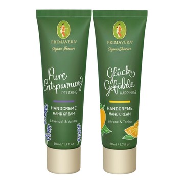 德國 Primavera 護手霜 50ml 薰衣草/ 檸檬 護手 潤膚 保濕 輕盈 滋潤 附發票現貨 ｜滿額領券最高現折$200⚡保養 美妝 品牌香氛 【心心哈德】