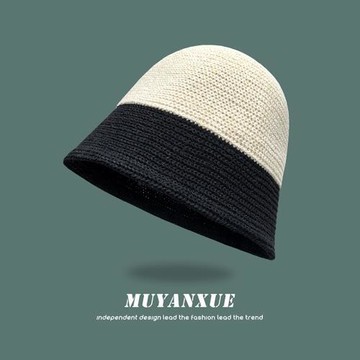 帽子女夏韓版潮百搭遮陽帽透氣牛奶絲遮臉防曬漁夫帽可折疊水桶帽