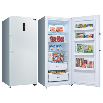 SANLUX台灣三洋418公升直立式變頻風扇無霜冷凍櫃 SCR-V418GF~含拆箱定位+舊機回收