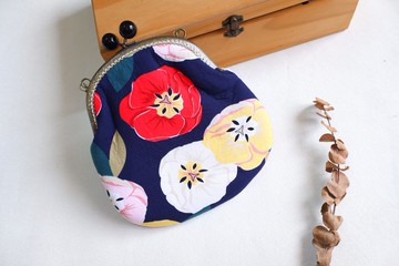 |夜花夢語| 斜背鏈條口金包 斜背包 側背包 禮物