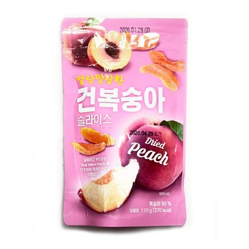 韓國 Sunnuts 水蜜桃乾 110g｜果乾零食 香甜軟Q 健康小點心 隨身包 下午茶 高人氣韓國果乾 現貨