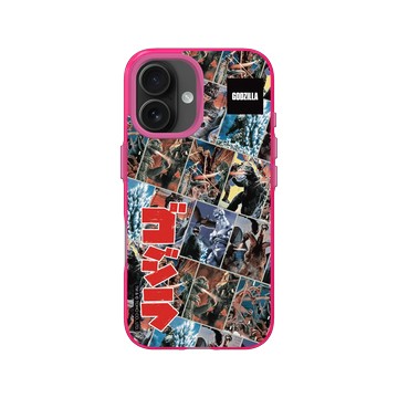 iPhone 16 Clear 粉漾桃 - 哥吉拉 Godzilla - 哥吉拉電影海報集