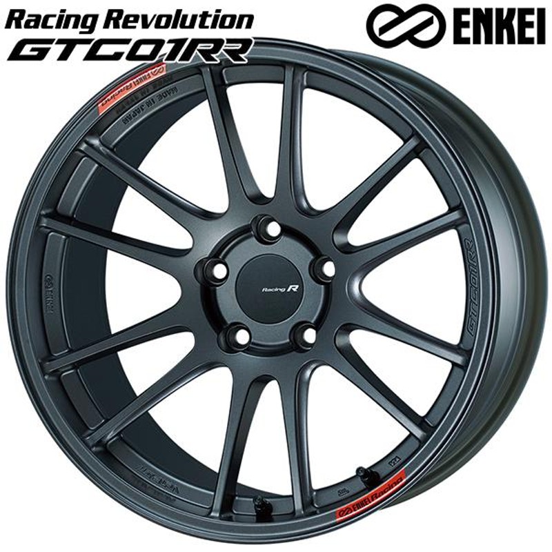 ENKEI エンケイ レーシングレボリューション GTC01RR VW 18インチ 8.5J 5H112 +35 マットダークガンメタ アルミホイール単品  4本セット 送料無料 | LINEブランドカタログ