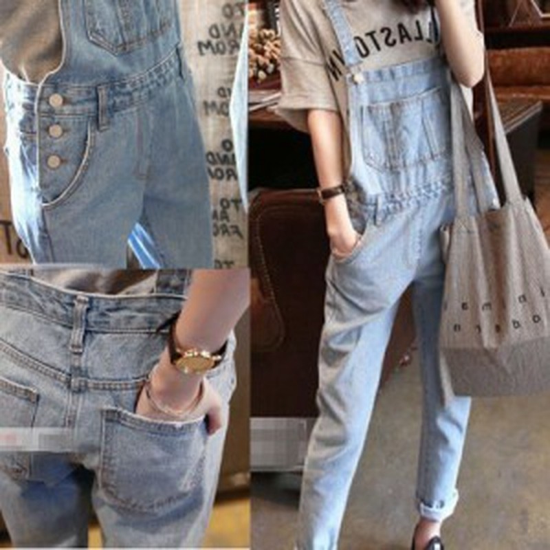 デニム サロペット オーバーオール ロールアップ シンプル 無地 定番 つなぎ カジュアル ボーイッシュ 小柄 小さいサイズ 小さい 服 通販 Lineポイント最大1 0 Get Lineショッピング