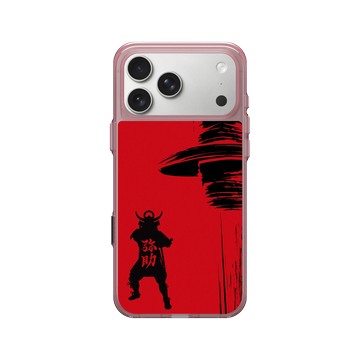 iPhone 17 Pro Max Clear (相機按鈕) 晶醺玫 - Assassin's Creed - Assassin's Creed® Shadows - Yasuke silhouette