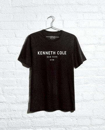 Kenneth Cole | Site Exclusive! 1983 Logo T-Shirt in Black, Size: 2XL