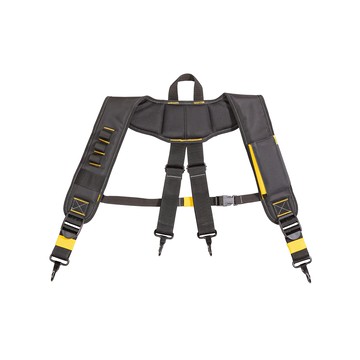 DEWALT 得偉 軟殼系列專業工具肩帶 單一尺寸 可調節 舒適耐用  黑色  1個