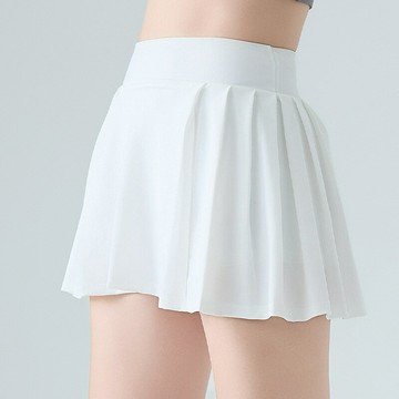 【巴黎精品】現貨+預購 女運動服瑜珈裙運動褲裙瑜珈服居家運動服親膚透氣-高腰收腹防走光內袋女裙子a1jo53