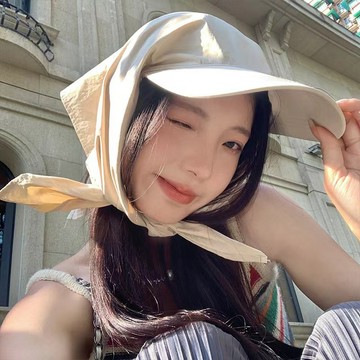 韓式男女帽子,速乾可調節頸帶,多向佩戴太陽帽
