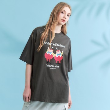 CACO-愛麗絲彈彈叮彈彈噹T-女【J2DI080】