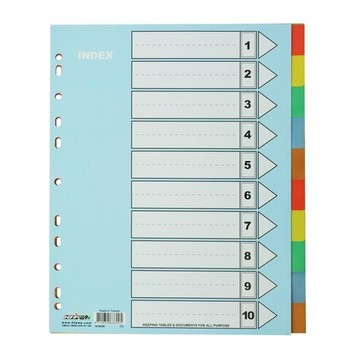 HFPWP 10段塑膠加寬分段紙 IX902W (10入/組)【APP滿額下單10%點數(單一帳號最高5000點)】1/31止