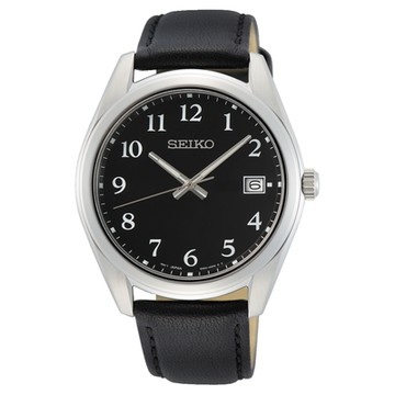 SEIKO 簡約經典藍寶石鏡面腕錶6N52-00F0C(SUR461P1)