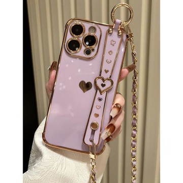 適用蘋果15promax手機殼iphone16promax新款14promax龍年2024年13硅膠套12高端斜挎女款16高級感ip15防摔plus