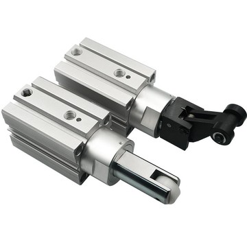 阻擋氣缸TWQ32X20SKF TTQ32X10SC B R亞德客型流水線阻尼器限位器