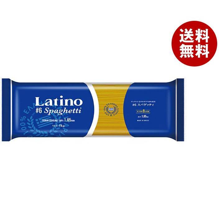 富永貿易 ラティーノ #6スパゲッティ 1kg×12袋入×(2ケース)｜ 送料無料