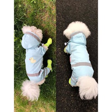 狗狗雨衣泰迪比熊柯基小型犬四腳防水全包雨披寵物小狗狗雨天衣服