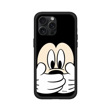 iPhone 15 Pro Max Mod NX 黑 - 迪士尼-米奇 Mickey - 米奇摀嘴