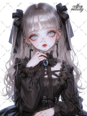 original sticker no.1497 人物貼紙 原創貼紙 人物貼紙 女孩貼紙 原創人物貼紙