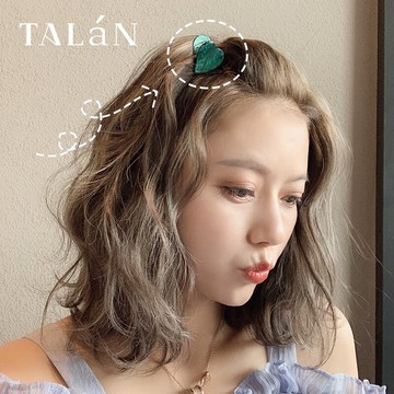 塔蘭甜美少女心網紅發夾女韓國簡約愛心小抓夾泫雅發卡頂夾頭飾品