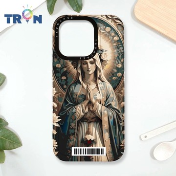 TRON IPHONE 16 PRO 聖母古典風 防摔 MAGSAFE 磁吸 太空載具殼 透白 手機殼