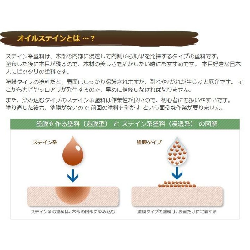 塗料 木材 油性 ウッドステインプロ 16L ウォールナット 塗料の種類は