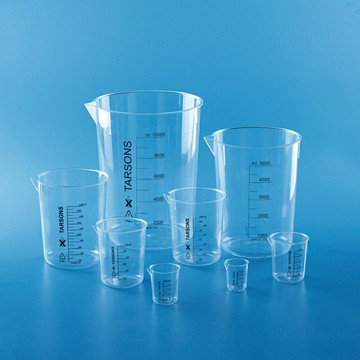 《Tarsons》無柄燒杯 PMP Beaker without Handle, PMP