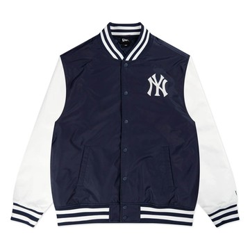 NEW ERA 男女 外套 MLB LOGO 紐約洋基 海軍藍/白 NE14881549