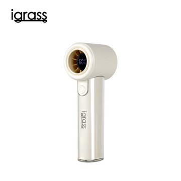 【igrass】超迷你高速靜音風扇(IGS059)-鵝卵白