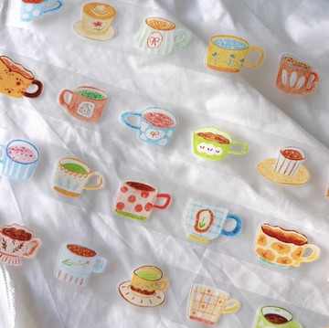 咕嚕咕嚕 PET 和紙膠帶 切模 6m卷 臺灣制