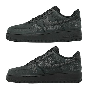 Nike 休閒鞋 Air Force 1 07 LV8 男鞋 黑 On Tour AF1 II1549-001