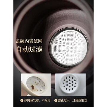 紫砂自動茶具套裝2025新款懶人泡茶神器家用輕奢高檔泡茶壺茶杯