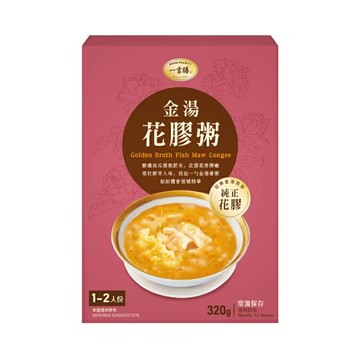 【一吉膳】金湯花膠粥(320g/盒)