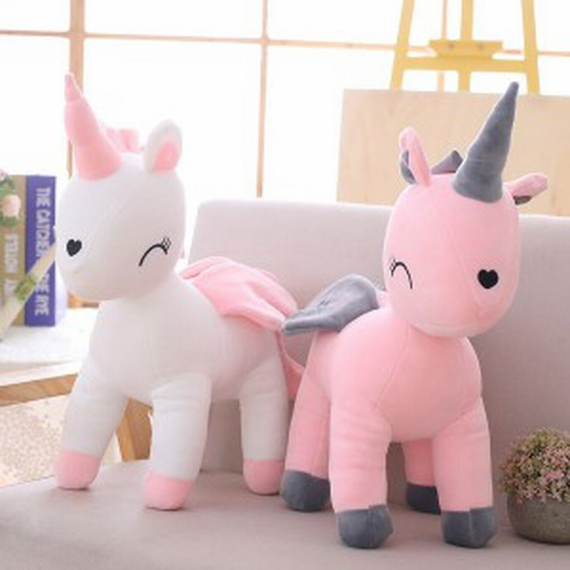 ユニコーン クッション ぬいぐるみ ふわふわ ゆめ かわいい 55 50cm 通販 Lineポイント最大1 0 Get Lineショッピング