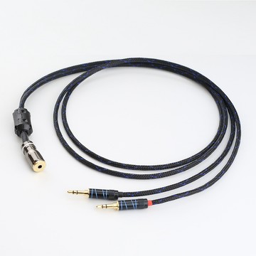 【促銷】【川木】手機 耳機 轉換 電腦一分二轉接線 3.5mm【M209】AUX 耳機麥克風 二合一 耳麥音訊分線器