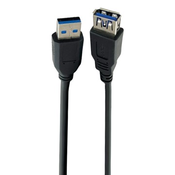 POLYWELL 寶利威爾 USB3.0 Type-A 公對母高速延長線 PW15-W45-M613  3m  1條